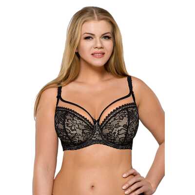 Ava biustonosz 1396 Crystal czarny 95F maxi