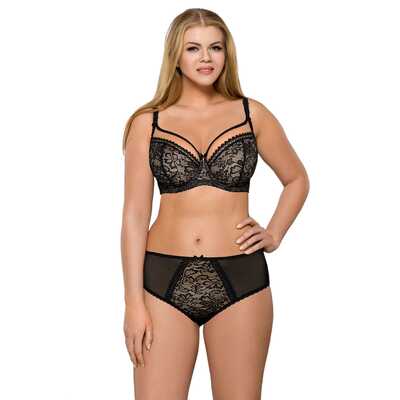 Ava biustonosz 1396 Crystal czarny 95F maxi