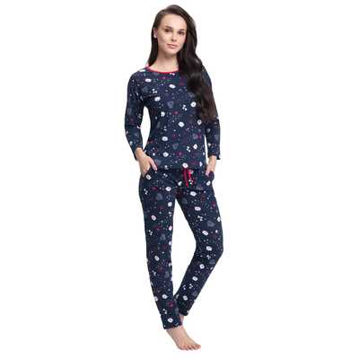 Piżama 480 granatowa