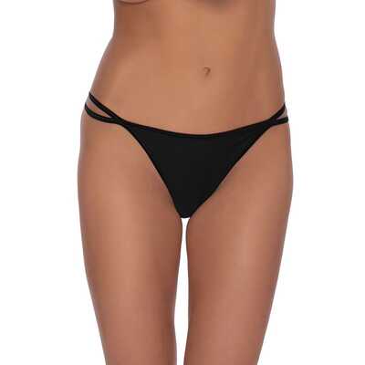 Figi stringi Agnez czarne