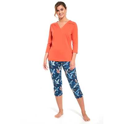 Piżama Claudia 748/317 koralowa