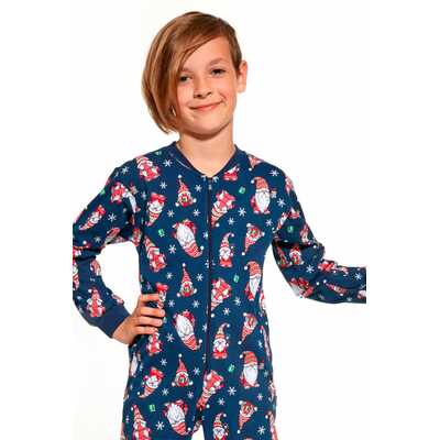 Piżama kombinezon Gnomes2 185/138 kids granatowy