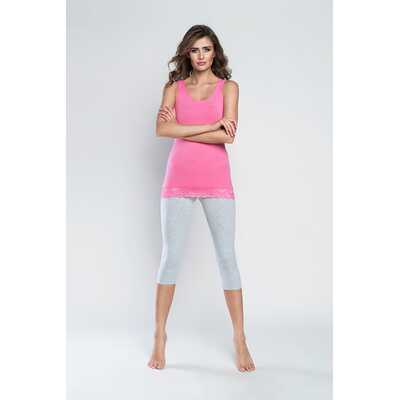 If legginsy 3/4 plus granatowy 2XL