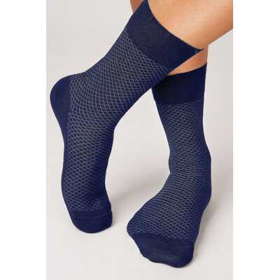 Noviti skarpety bamb SB 004 02 romby granat 39/42