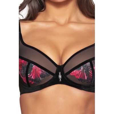 Novika biustonosz Herrera 01 czarny 60C