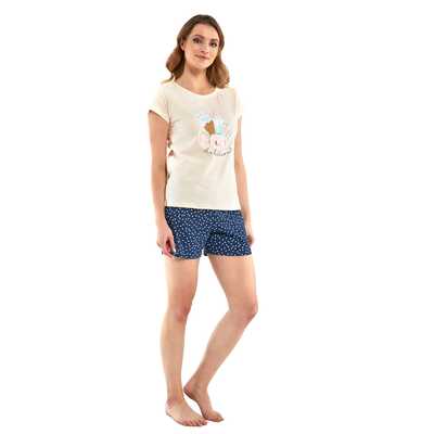 Piżama Delicious 628/248 brzoskwiniowa