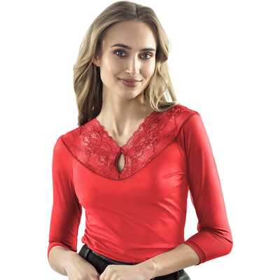 Bluzka Danita czerwona plus