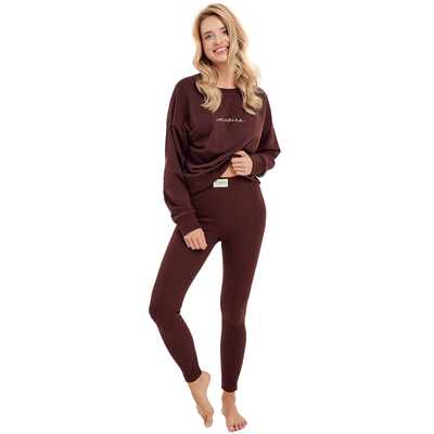 Bluza Selena 3024 01 brązowa