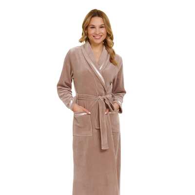 Szlafrok SWA 1078 beżowy plus