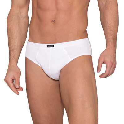 Lama slipy clasic M-4000CL-01 2p biały 2XL