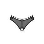 Obsessive Roxelia stringi otwarte czarny XS/S