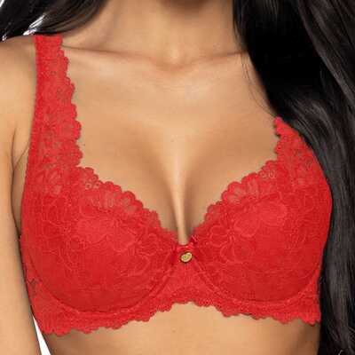 Biustonosz Carmela 053/22 czerwony plus