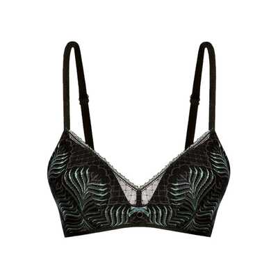 Nipplex biustonosz Diana czarny-zielony 65C