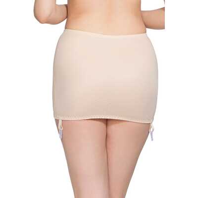 Pas do pończoch Ira beżowy