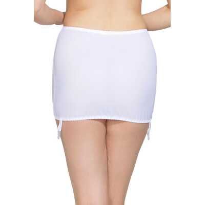 Pas do pończoch Ira biały