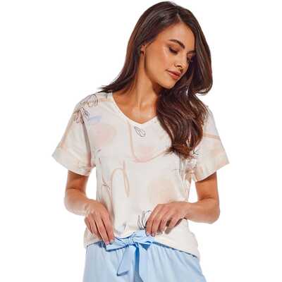 Piżama Felicia 657/291 ecru