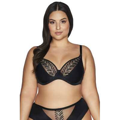 Ava biustonosz 2118 Goddess czarny 75J maxi