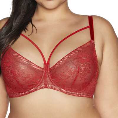 Biustonosz Crown 2128 czerwony