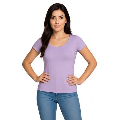 Bluzka Kiti lawendowa