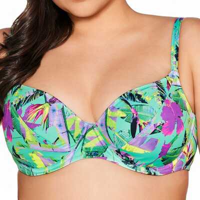 Biustonosz kąpielowy SK 211 vibrant green plus