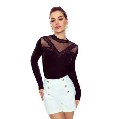 Bluzka Kalina czarna