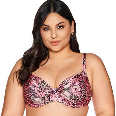 Biustonosz kąpielowy SK 216 różowy plus