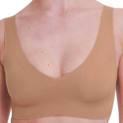 Sloggi 10217728 biustonosz zf 2.0 bralette beż XL