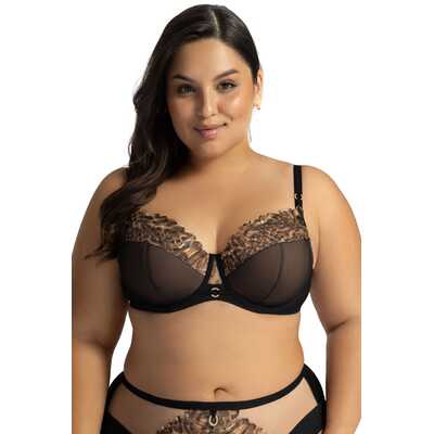 Ava biustonosz 2143 Liana classy black 75E