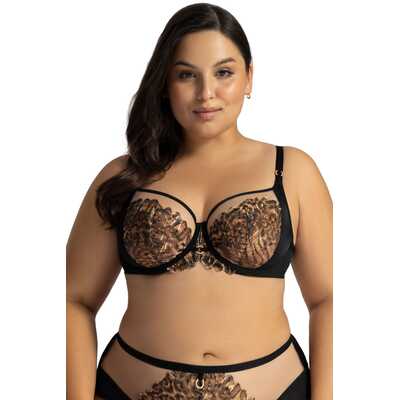 Ava biustonosz 2144 Liana classy black 65D