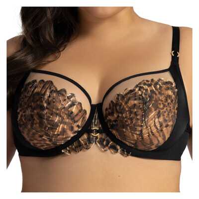 Ava biustonosz 2144 Liana classy black 65D