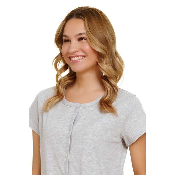Koszula nocna TCB 9445 grey melange