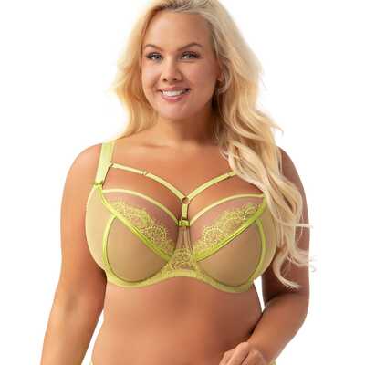 Gorsenia biustonosz 496/2 Paradise limonkowy 70M