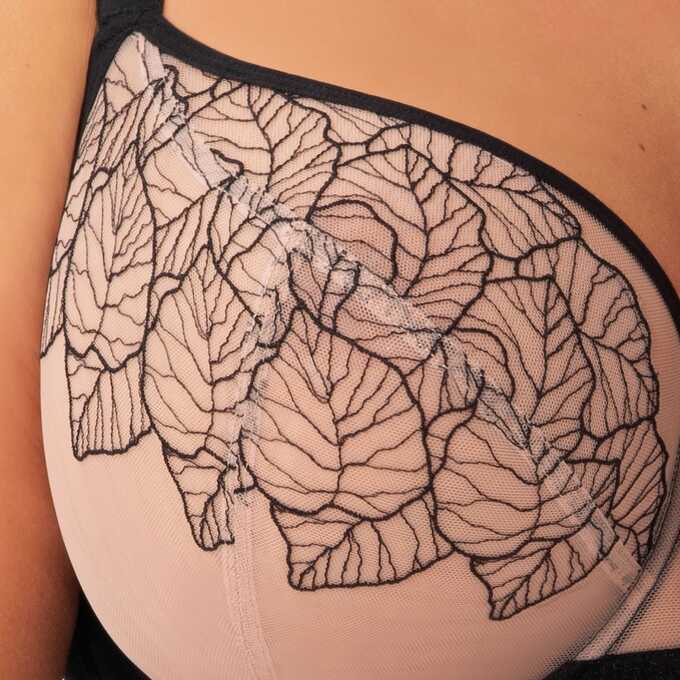 Biustonosz Palmira 924 czarny