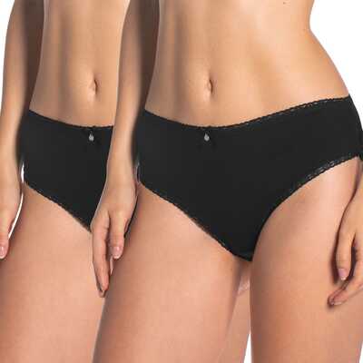 Figi bikini L-4000BI 2-pak czarne