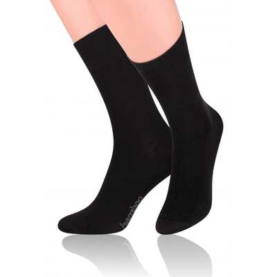 Steven skarpety 086 bambusowe czarny 35/37