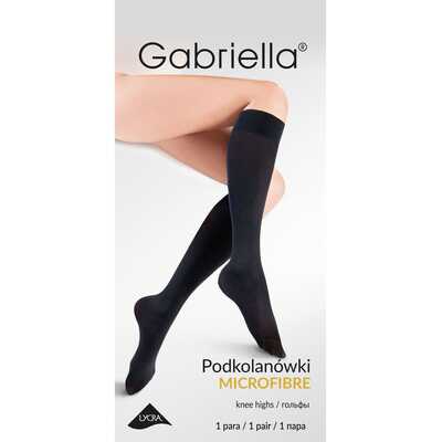 Gabriella podkolanówki 501 micro 60 den nero