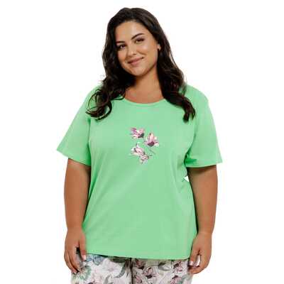 Piżama damska Lia 3373 01 zielona