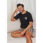 Piżama męska PMB 7231 czarna