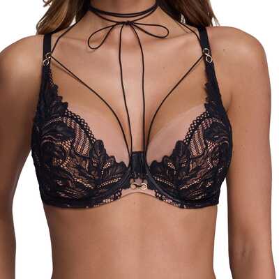 Ava biustonosz 2176 Infinity PU czarny 65B