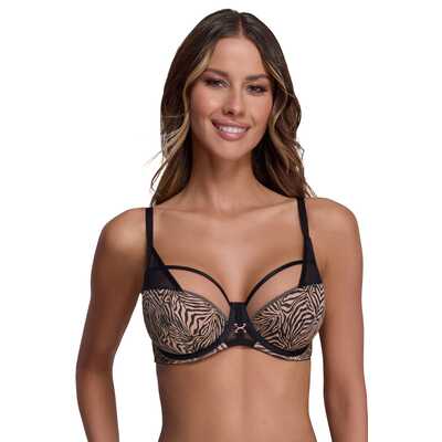 Ava biustonosz 2191 Rebel PU tiger 65B