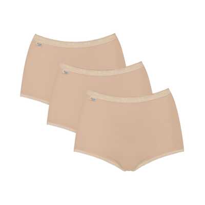 Sloggi 10007656 figi Basic maxi 3p 26 beżowy 42