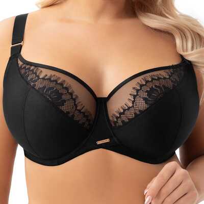 Biustonosz soft Evia 937 czarny