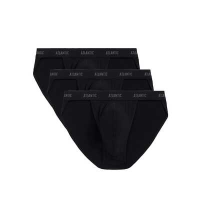 Atlantic slipy tanga 3BMP 1582 3p czarny XL