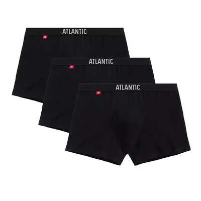 Atlantic szorty 3BMH 011 3p czarny 2XL
