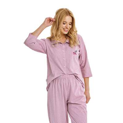 Piżama damska Jolie 3435 01 różowa