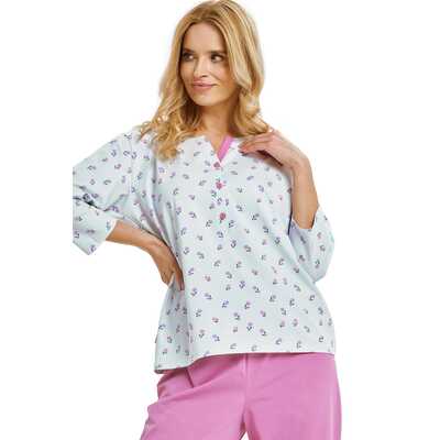 Piżama damska Yolanda 3446 01 niebieska