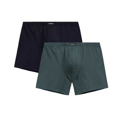 Atlantic szorty long legs 2MH 173 2p gra/zie 2XL