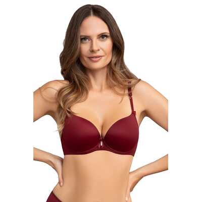 Corin biustonosz Virginia PU 16871 burgundy 65D