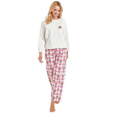 Piżama damska Astrid 3441 02 ecru