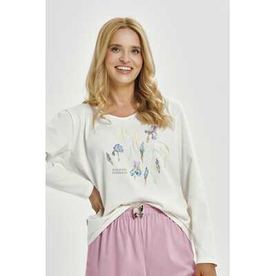 Piżama damska Monika 3459 01 ecru